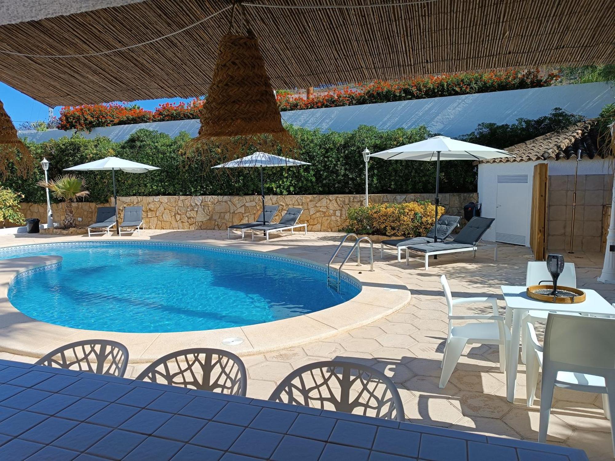 לינה וארוחת בוקר אלביר Casa La Siesta Albir מראה חיצוני תמונה