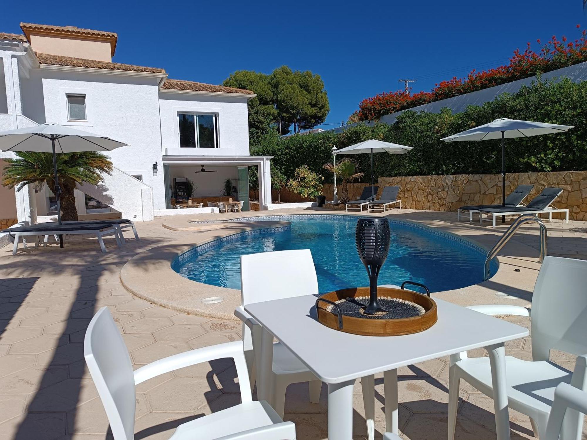 לינה וארוחת בוקר אלביר Casa La Siesta Albir מראה חיצוני תמונה